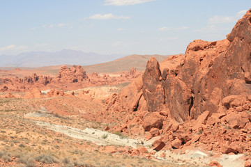 Fototapeta na wymiar Valley of Fire, Nevada