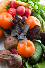 Assortment of fresh vegetables
