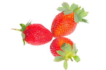 strawberry isolated on white background