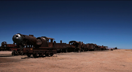 Cemetery of trains