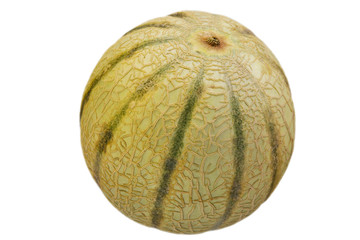 Melone ganz freigestellt