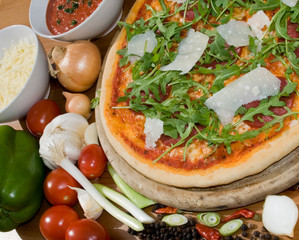 pizza rucola