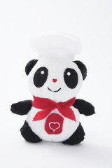 Panda Soft Toy on Seamless Background