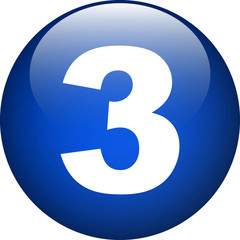 blue three button