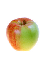 Fresh apple on white backgraund