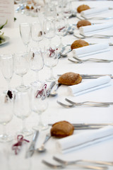 table de grand restaurant