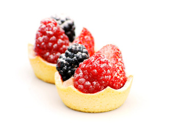 berry tartlets
