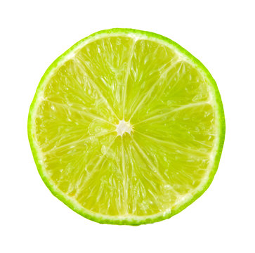Lime citrus slice