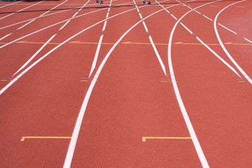 Laufbahn Leichtathletik