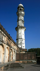 Obraz premium minaret of Bibi-ka-Maqbara, poor's man Taj Mahal.