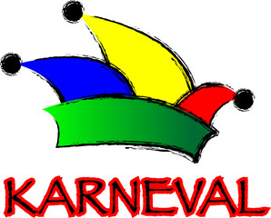 Karneval Narrenkappe