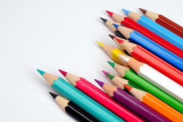 Fototapeta premium Colored pencils