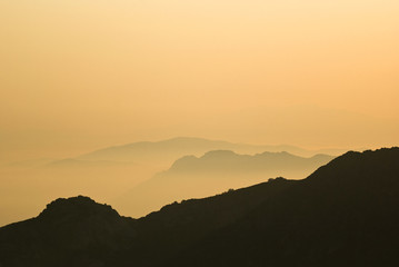 levé de soleil-corse