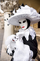 A mask in Venice, Italy.