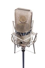 Microphone in vintage style