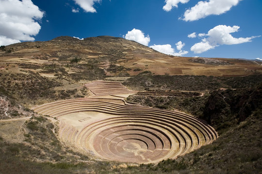 Inca Terraces Of Moray