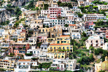 Fototapeta na wymiar Positano, Wybrzeże Amalfi, Włochy