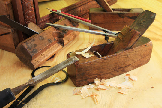 Outils d'&eacute;b&eacute;niste