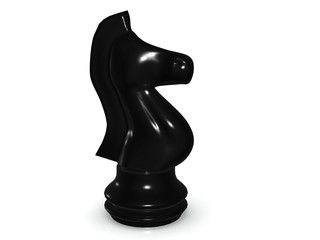 horse chess. 3d