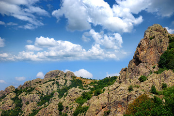 To the top of the mountain