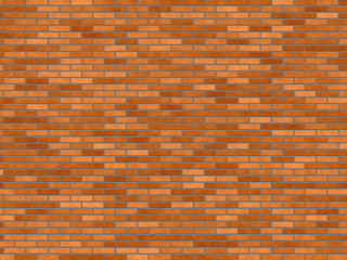 illustration of the red brick wall background