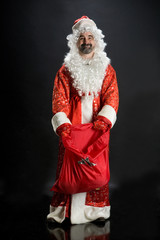 Man in Santa Klaus suit