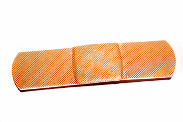 Bandaid on white