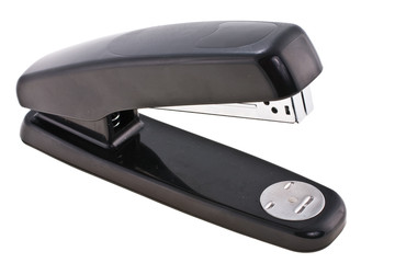 Stapler for papers on a white background