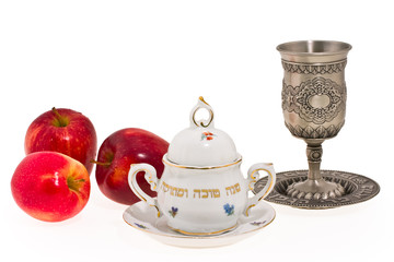 Apples and honey are symbols of the Jewish new year