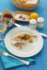 Orata gratinata - Secondi di pesce