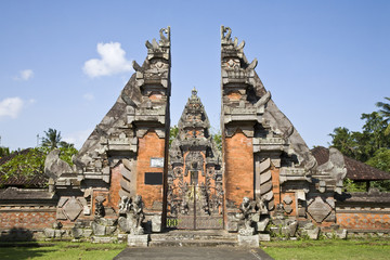 Bali temple entrance