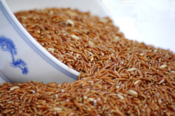 Roter Reis aus Thailand