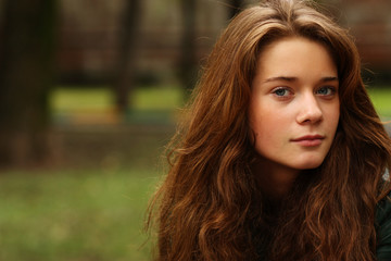 Naklejka premium European Beauty