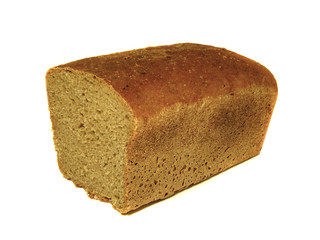cutting loaf of bread