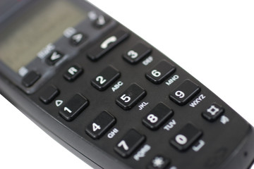 Obraz premium Black office telefon