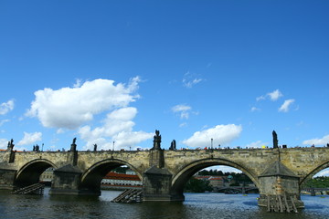 Fototapeta na wymiar Pont Saint Charles