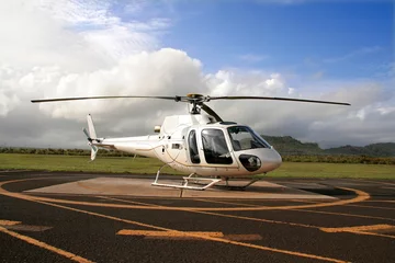 Fotobehang Helikopter Helikopter