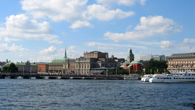 vue panoramique de stockholm
