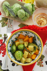 Verdure al burro e salvia - Contorno Emilia Romagna