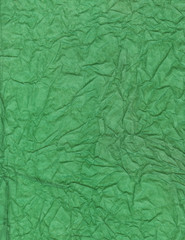 Crumpled tissue paper background texture.