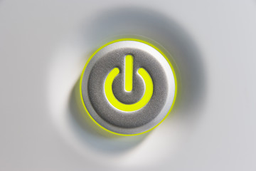 Close Up Of Power Button