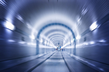 Tunnel under Elbe, Hamburg