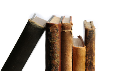Old Books in a Row