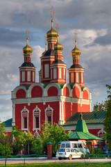 Fototapeta premium Russian church in Moscow