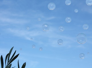 Bulles dans le ciel