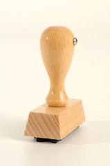 Holzstempel