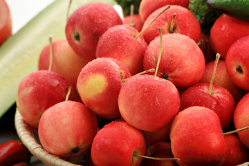 Fresh Vegetables, Fruits and other foodstuffs. Shot in a studio.
