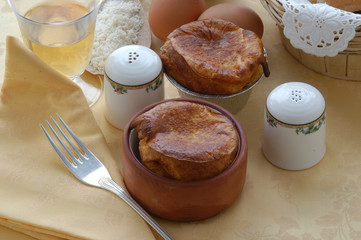 Souffle di formaggio - Contorno