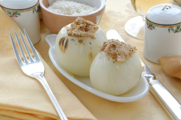 Cipolle farcite - Contorni Emilia Romagna