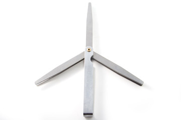 Probe isolated on white background